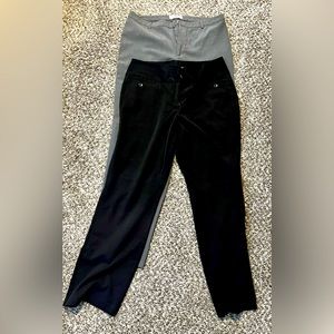 2 pair Maurice’s dress pants in 9/10 short